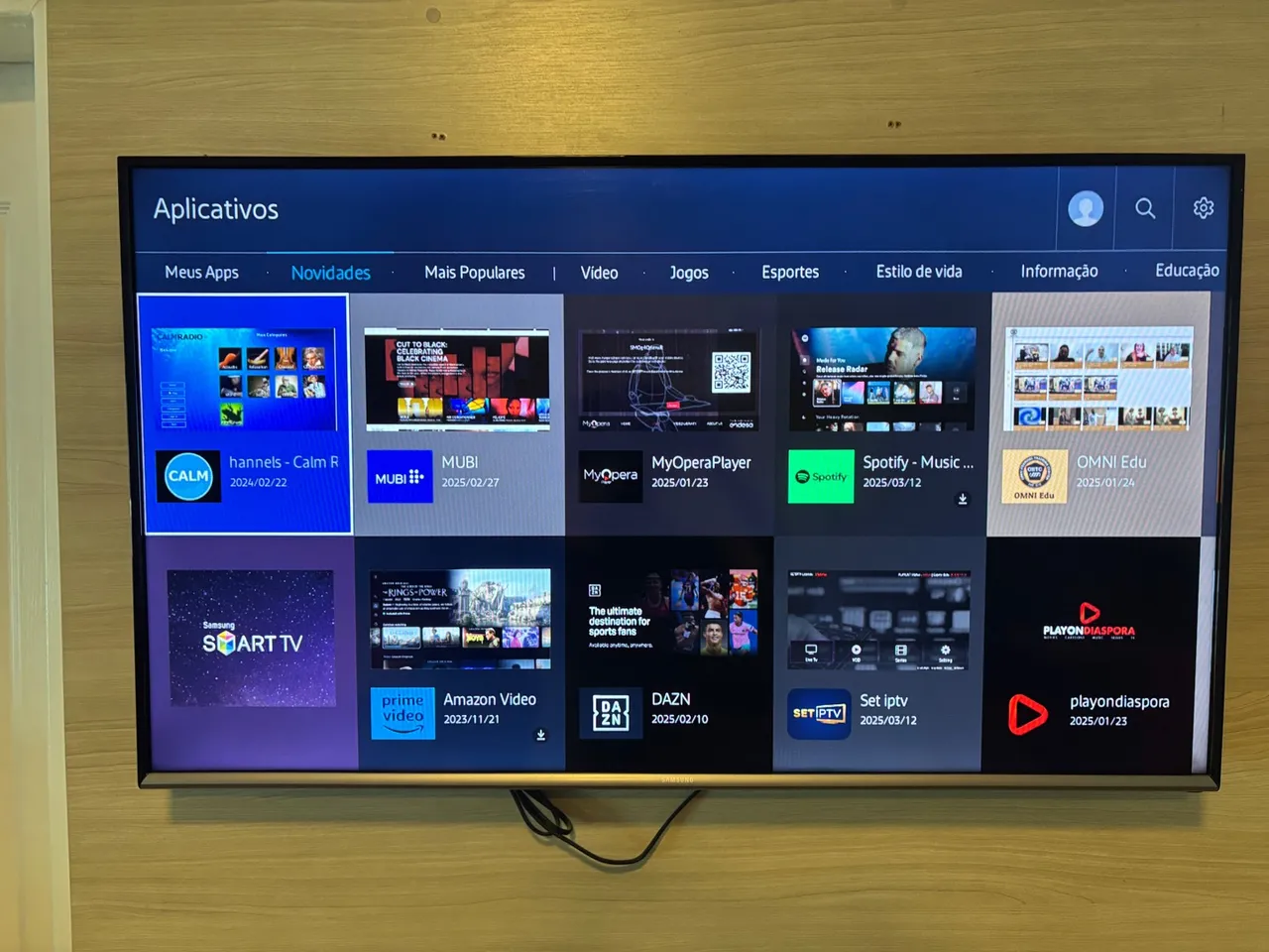 TV Smart Samsung 40 polegadas