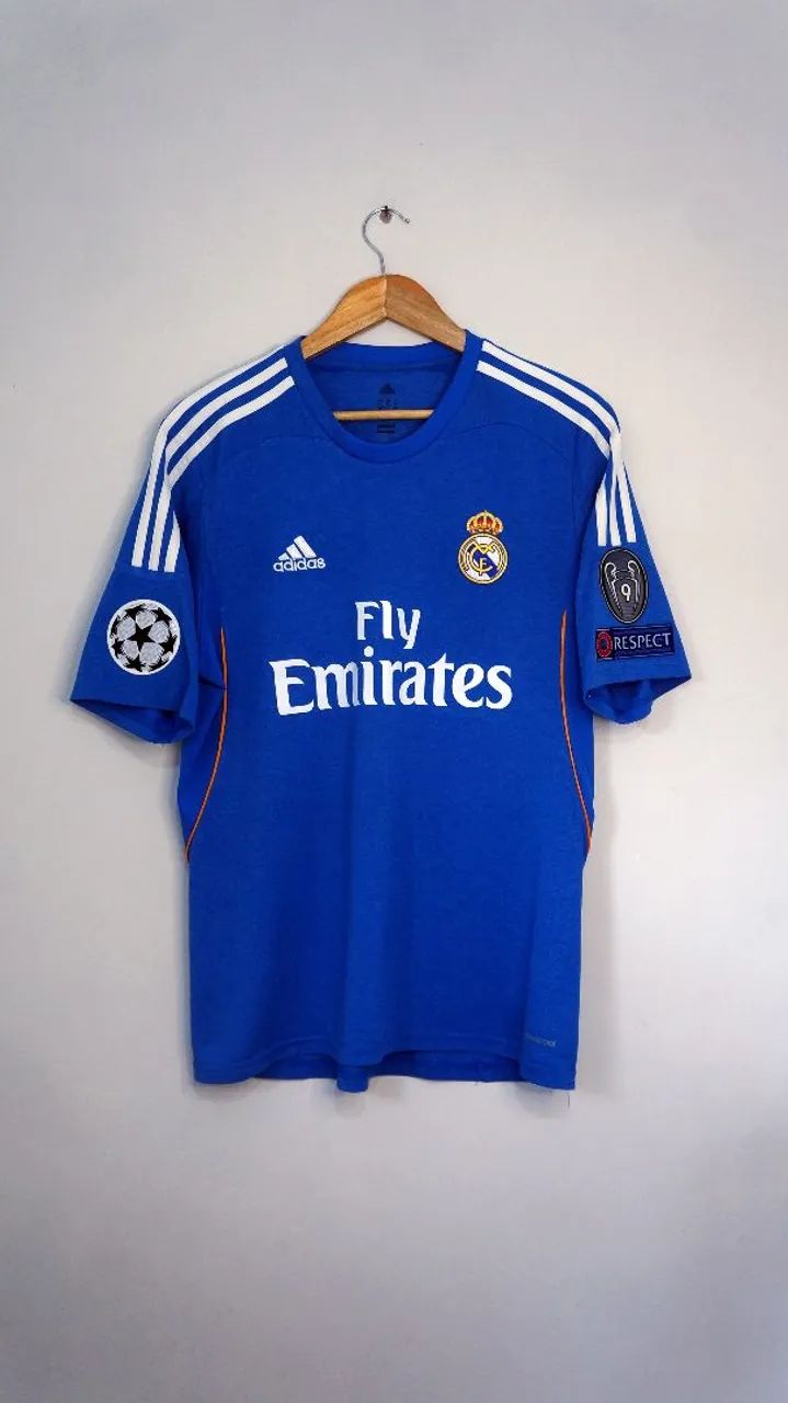 Camisa Real Madrid 2013/14 Home #7 Ronaldo Roupas Esportivas