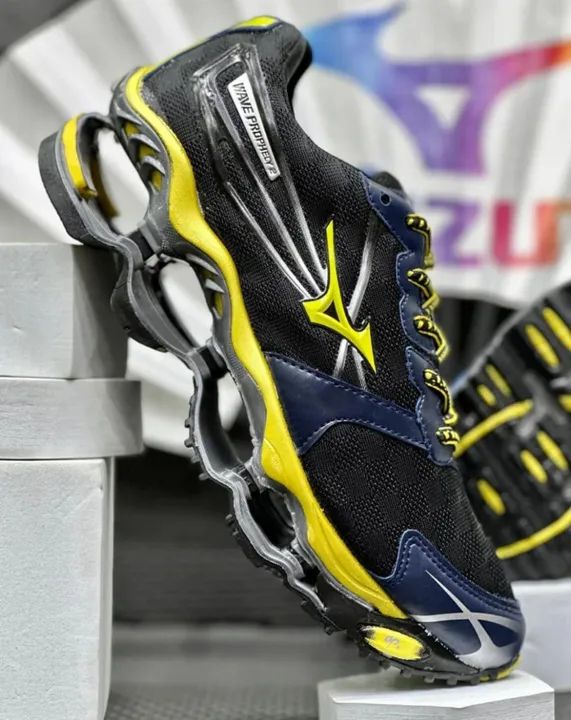 02yvm　黒　38サイズ Tênis Mizuno Wave Prophecy 2 - Calçados - Parque das Amendoeiras