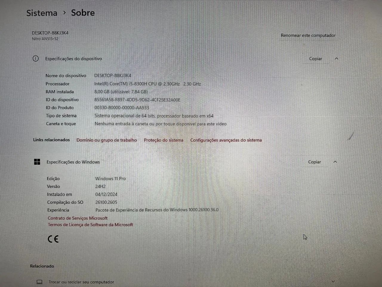 Acer Nitro 5 AN515-52 - GTX 1050 - Foto 4