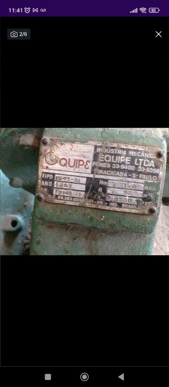 Motor bomba  - Foto 2