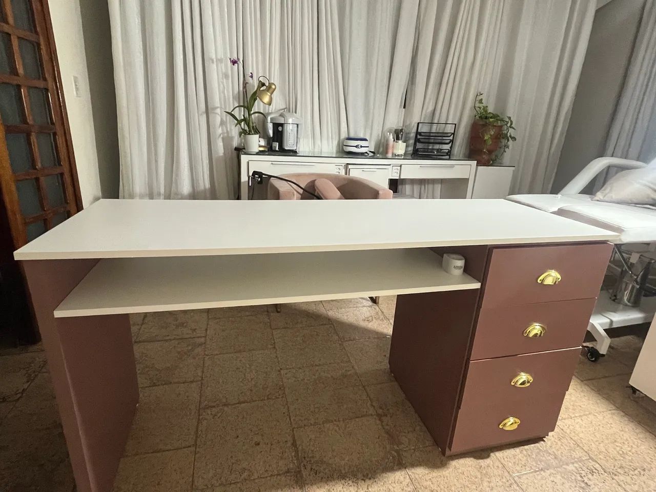 Mesa de nail designer ou estudo  - Foto 2