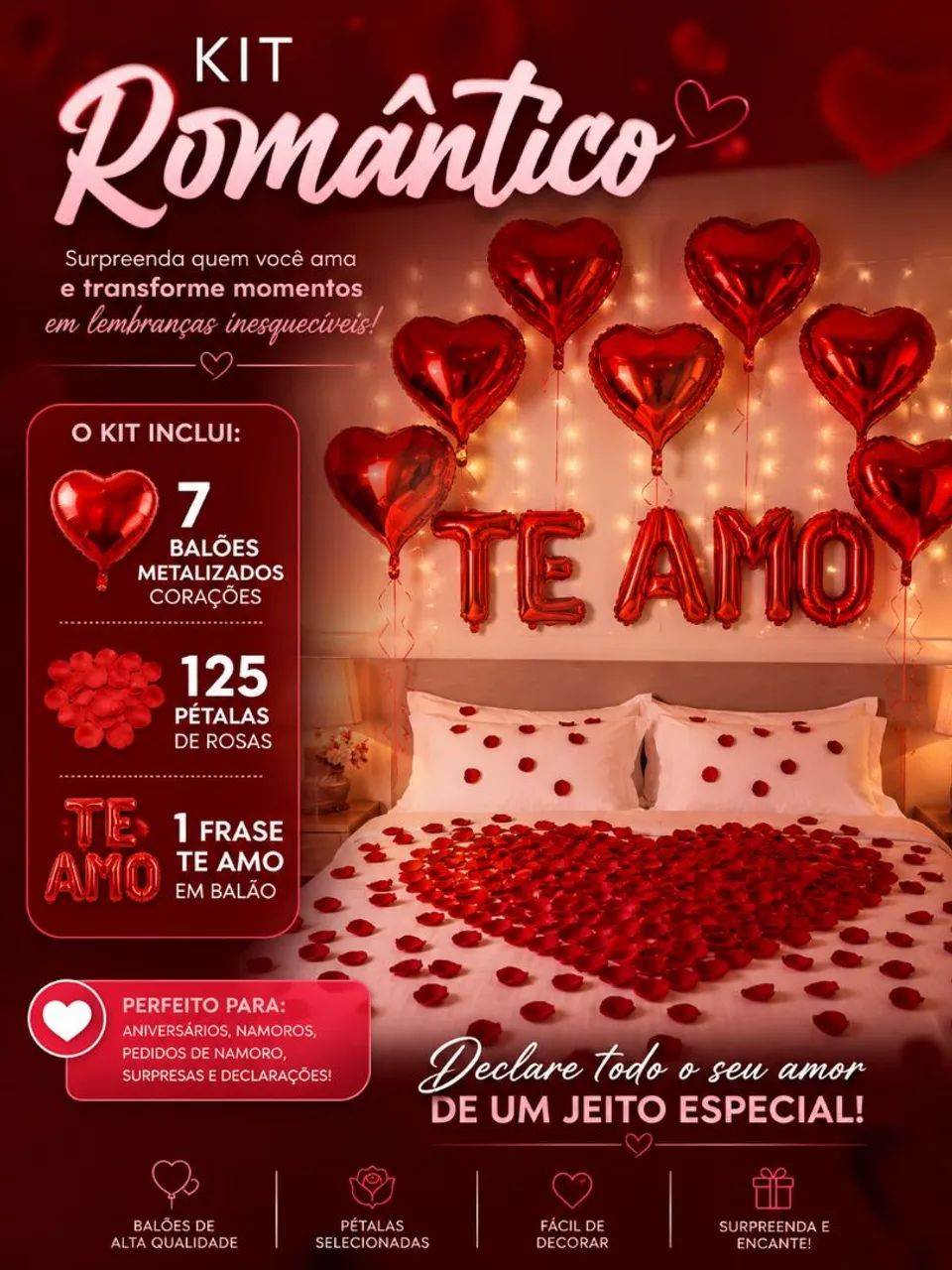 Kit romântico 
