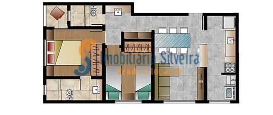 Apartamento e coberturas de 2 quartos com e sem suite , 01 e 2 vagas , Bairro Ana Lucia . - Foto 5