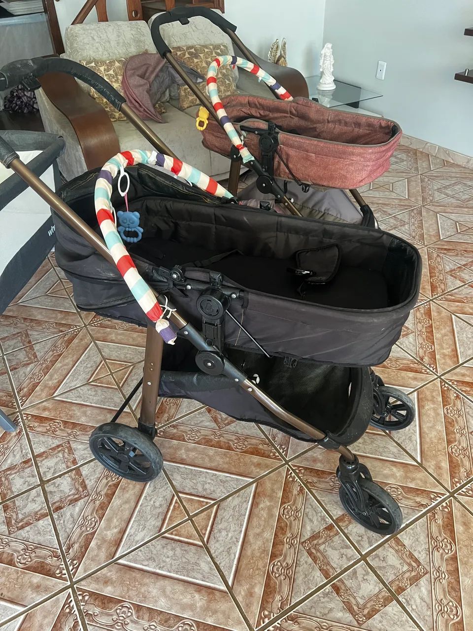 Carrinho de bebê galzerano Moisés 