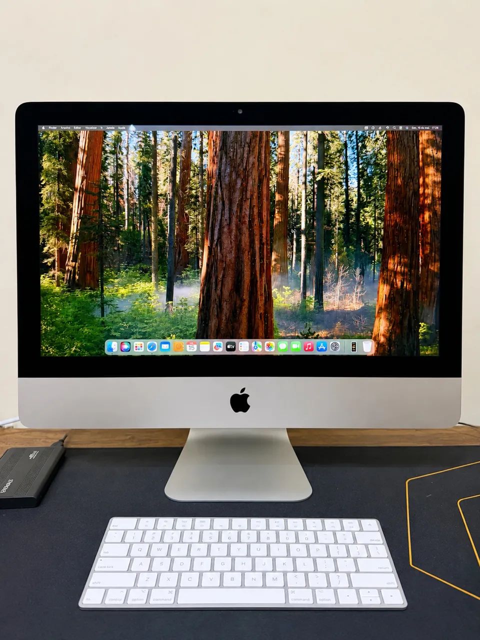 Apple iMac 2019 21.5インチi5,メモリ8GB,HDD 1TB iMac, Tela De Retina 4k, 21,5 Polegadas, I5 (2019) - Excelente