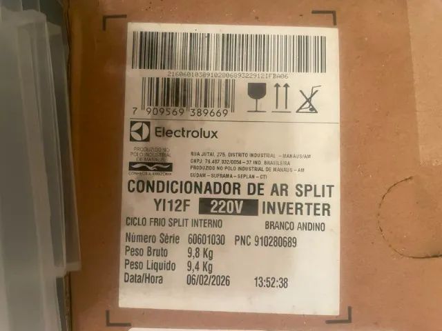 ar condicionado 12.000 btus 220V eletrolux - Foto 2