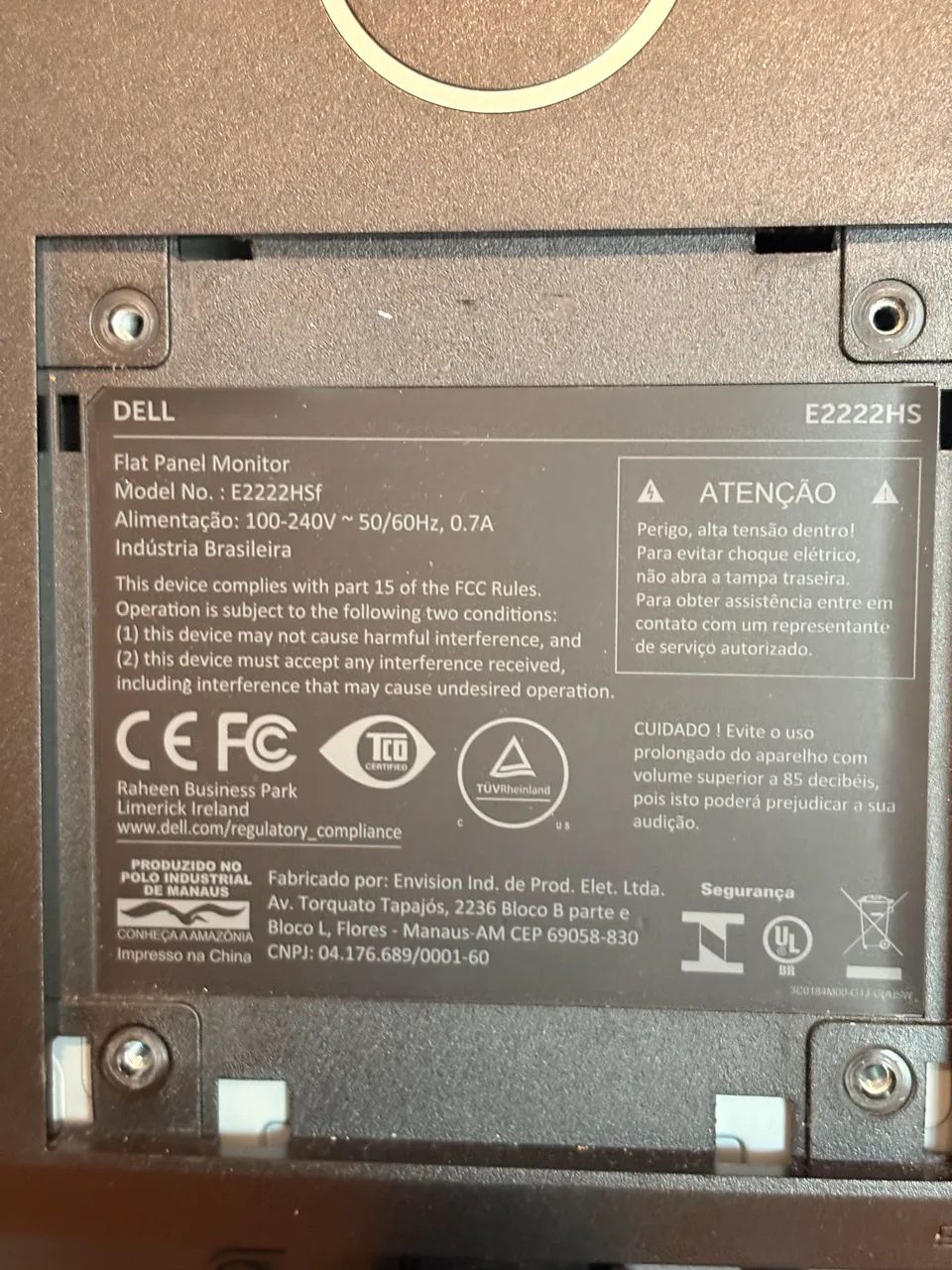 Monitor Dell E2222HS 21,5" Full HD - Foto 3