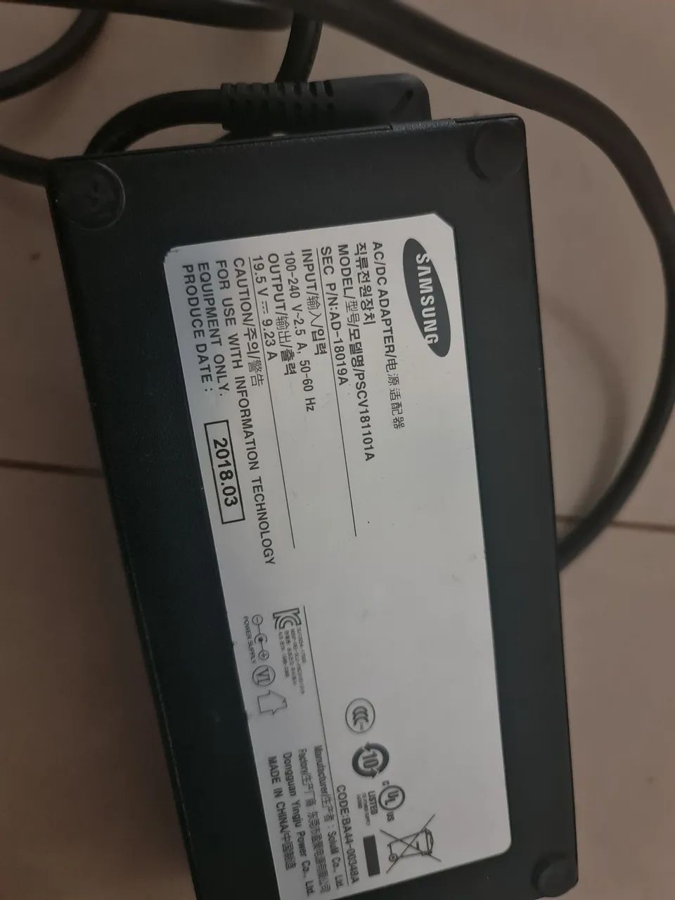 Carregador Notebook Samsung Original  - Foto 3