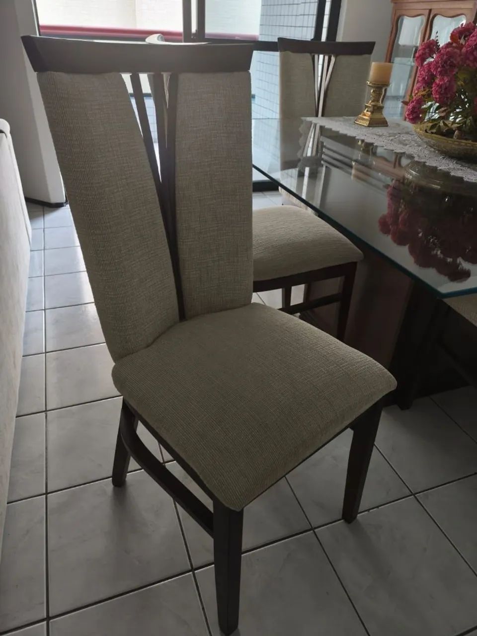 Conjunto mesa e cadeiras alta qualidade  - Foto 3