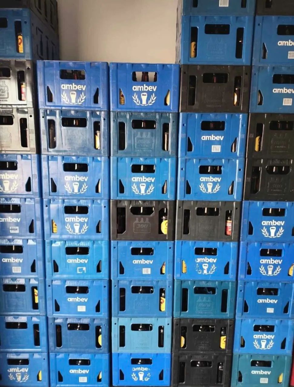 Caixa de litrinhos padrão AmBev 