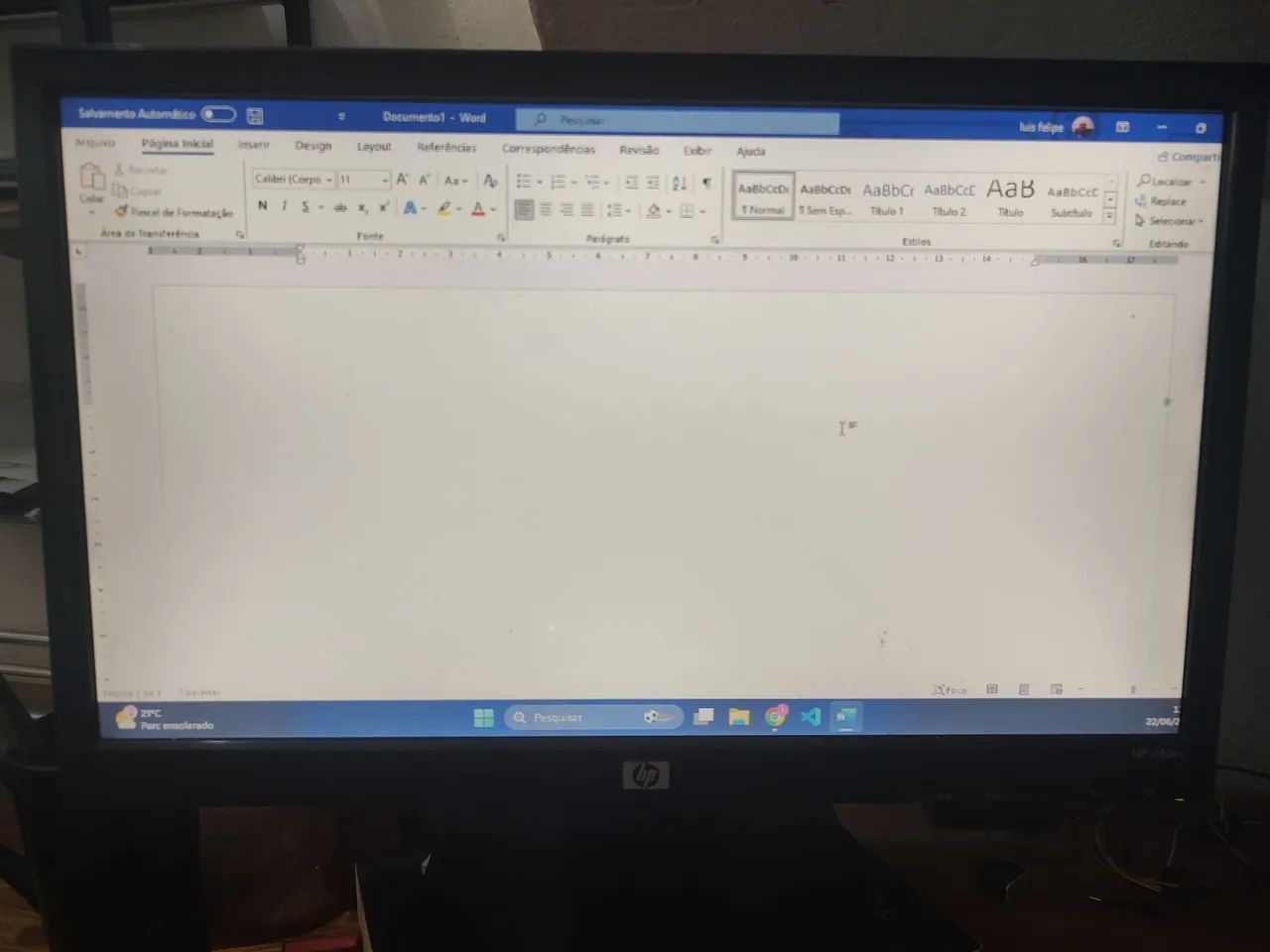Monitor 18,5 pol Hp widescreen v185es - Foto 2
