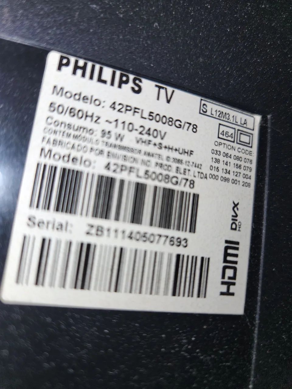 Smart Tv Philips 42" Modelo 42PFL5008G/78 - Foto 5