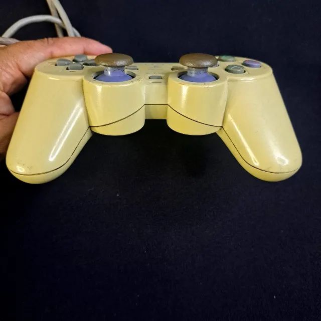 Controle Playstation 1 Branco Original Funcionando 100% - Foto 3