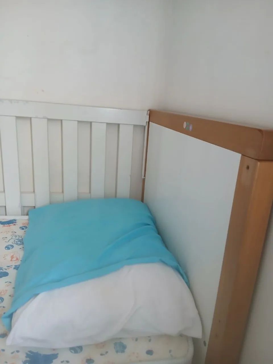 berço com colchão madeira maciça  - Foto 3