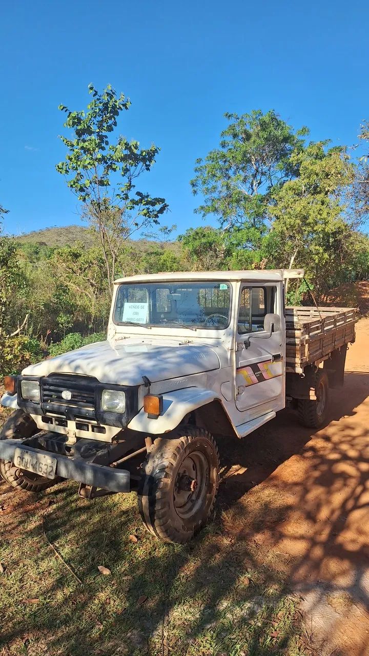 Toyota Band.Jipe Cap.de Aço Chas. Longo Diesel 1992