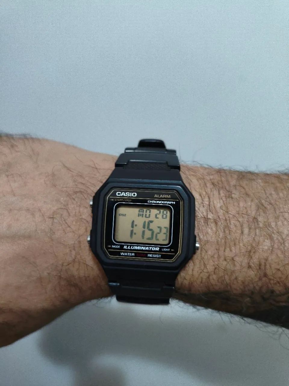 CASIO W 217H , USADO , SEM DEFEITO - Foto 3