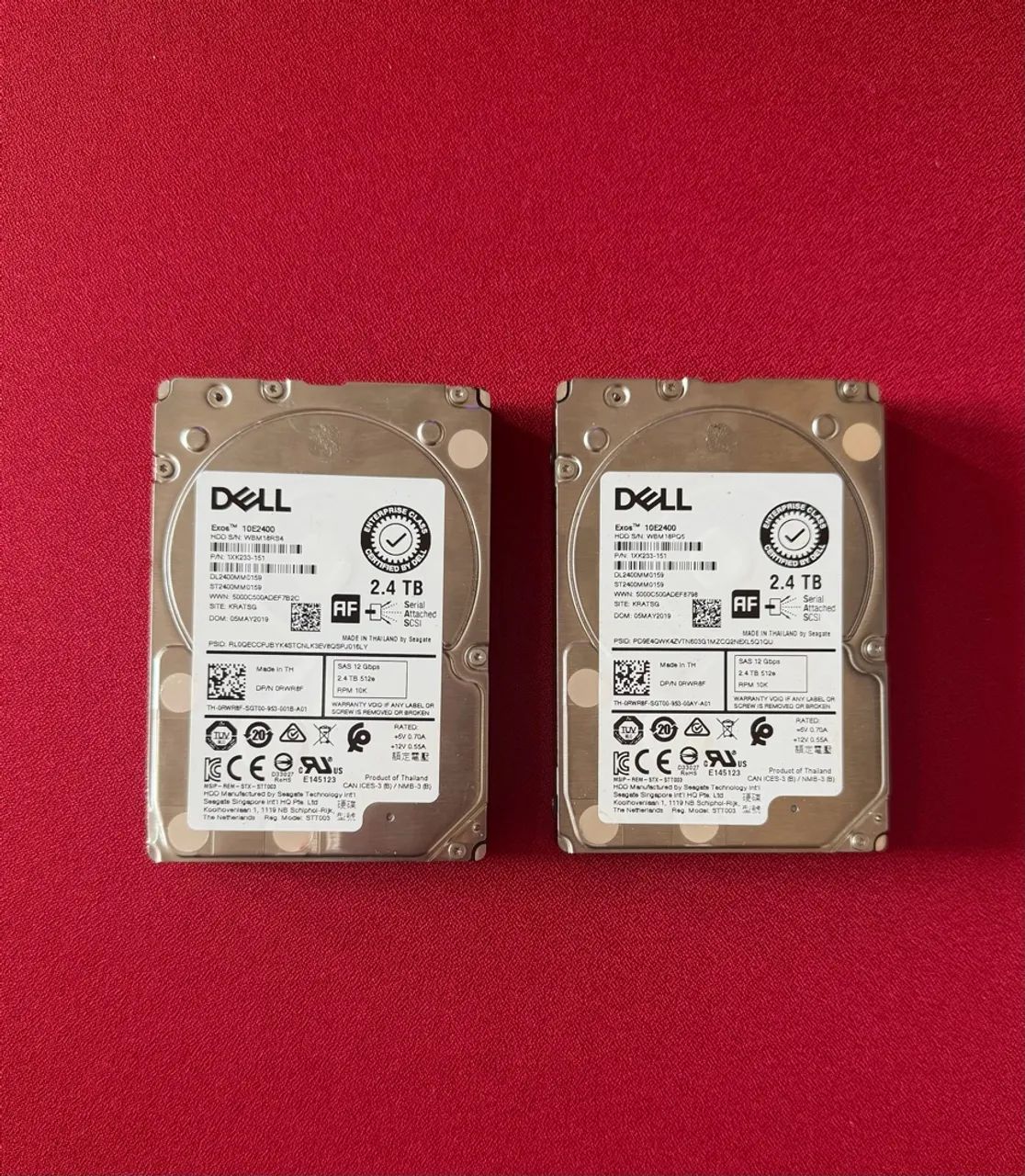 HD 2.4TB SAS Dell p/ Servidor