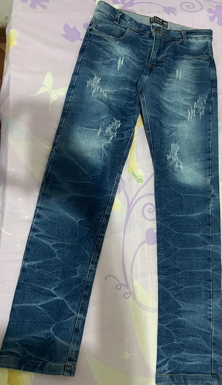 Calça jeans masculina  - Foto 2