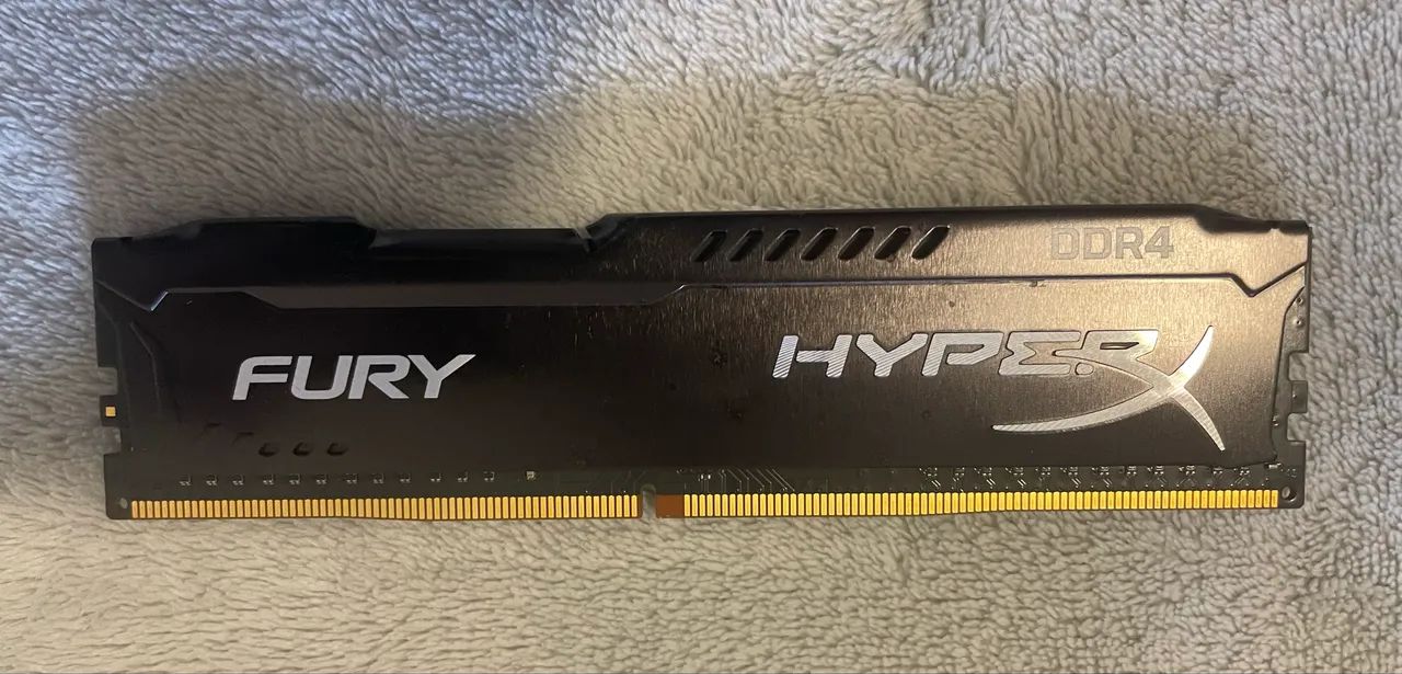 Memória Ram 8GB DDR4 2400MHz HyperX Fury - Foto 4