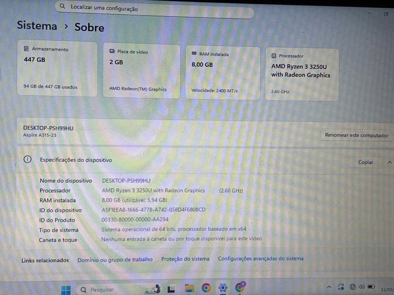 Notebook Acer Aspire 3 - Foto 2