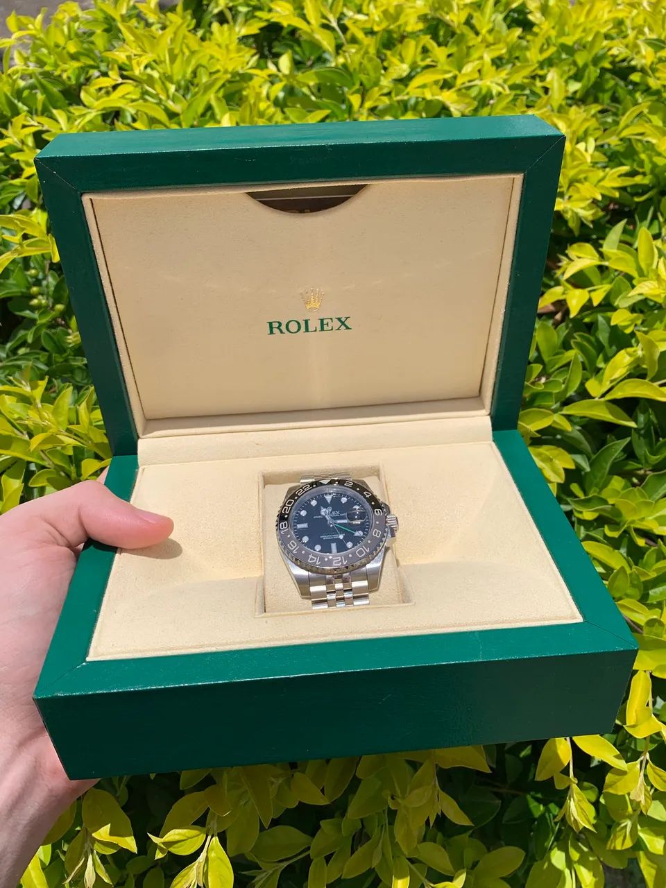 Relógio Automático ROLEX GMT MASTER II BRUCE WAYNE - Foto 4
