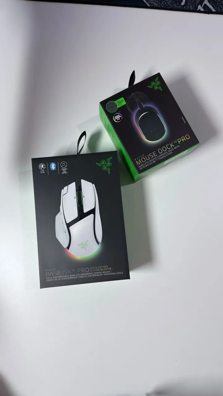 MOUSE RAZER BASILISK V4 PRO COM DOCK - Foto 2