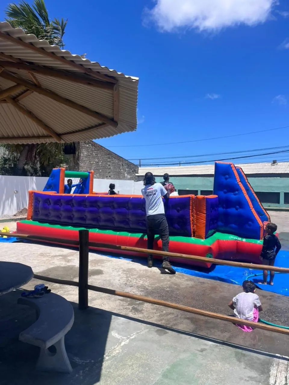 Futebol de sabão 4x8m  - Foto 2