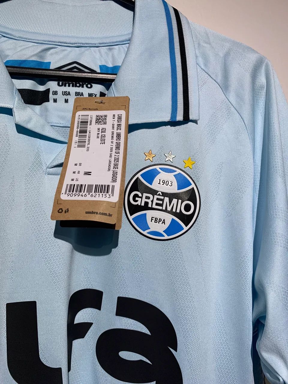 Camisa Grêmio 2025 celeste nova!  - Foto 3