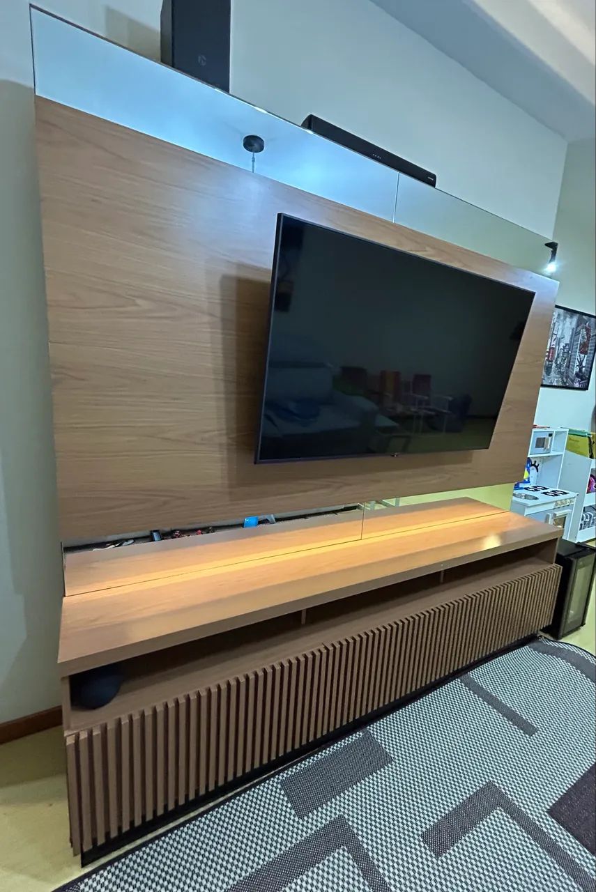 Rack com painel de tv65138002305410122