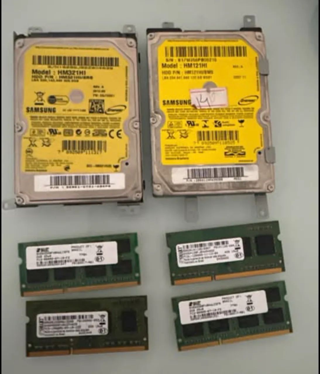 Lote peças para notebook - funcionando