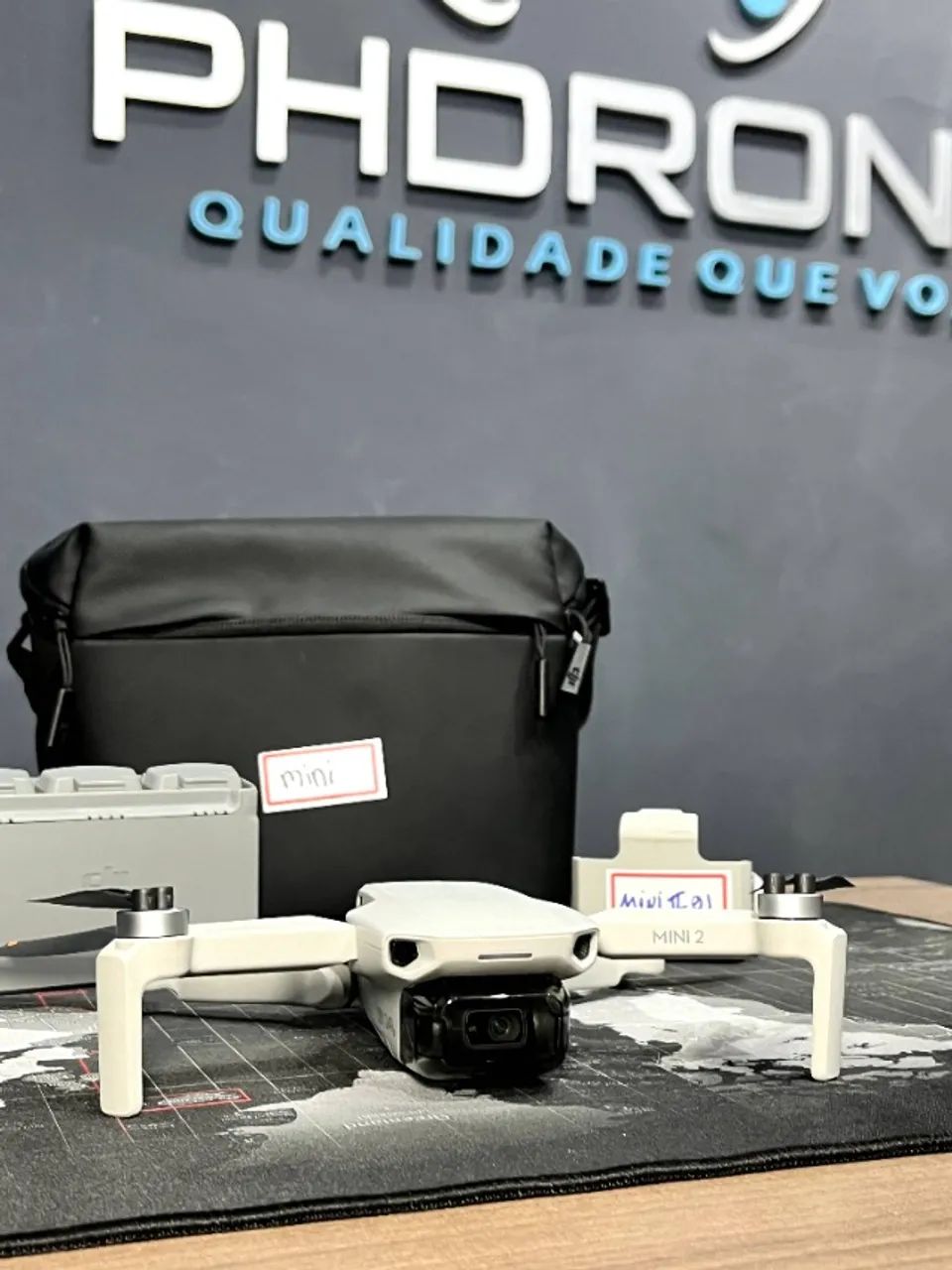 Semi Novo Drone DJI Mini 2 Fly More Combo Com Câmera 4k