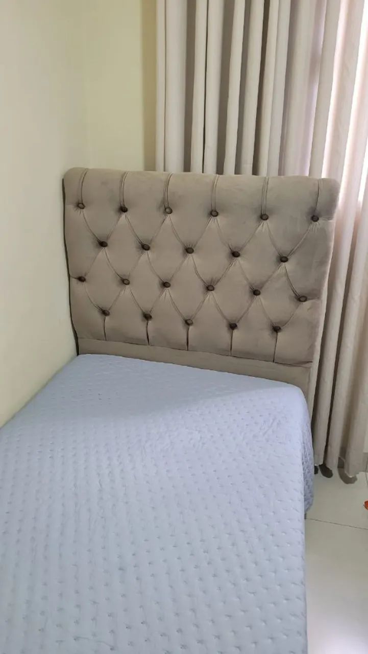 Cabeceira de cama Box solteiro