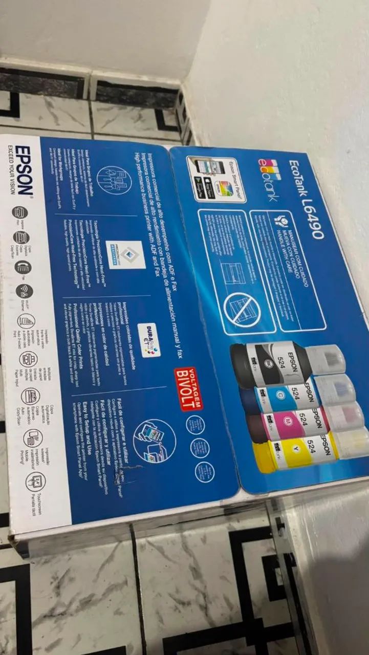 Impressora Epson EcoTank L6490 aceito proposta  - Foto 3