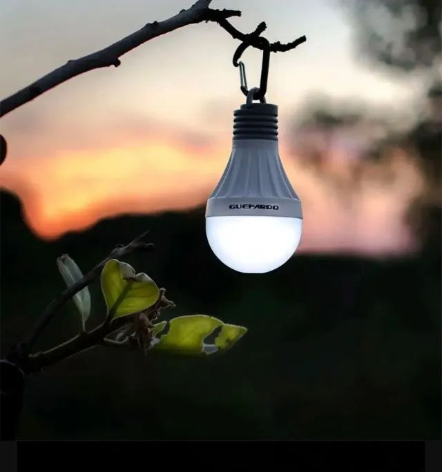 Lâmpada LED para acampamento Gepardo - Foto 6