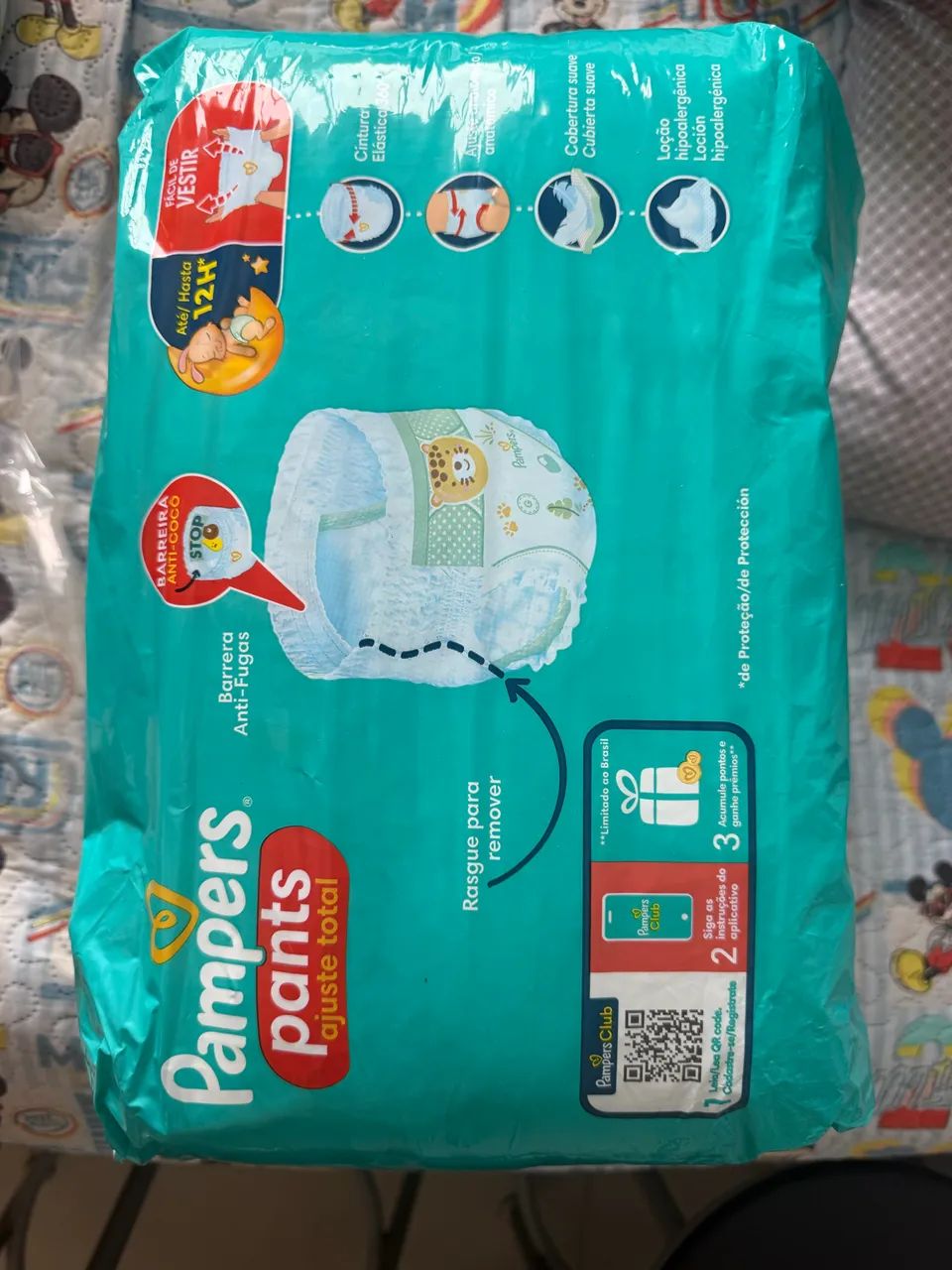 Fralda Pampers Pants ajuste total XG com 86 fraldas - Foto 2