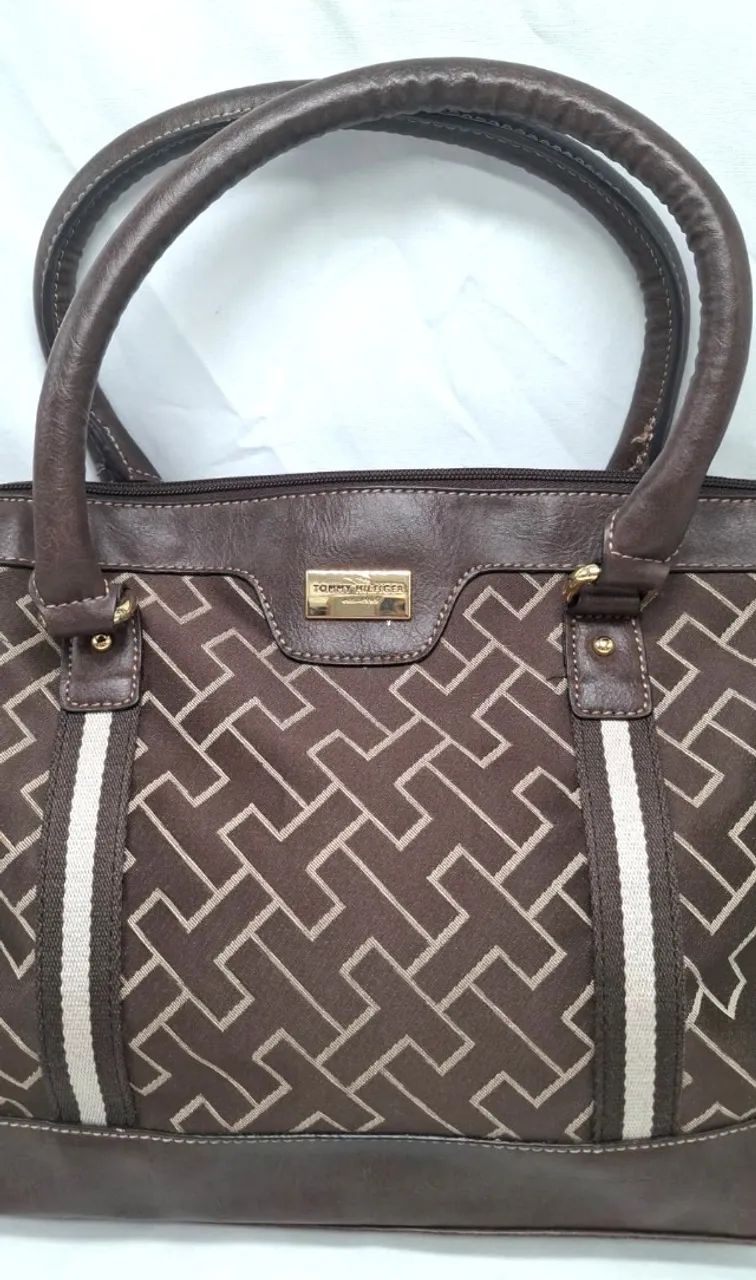 Bolsa Tommy Hilfiger Feminino Marrom - Foto 3