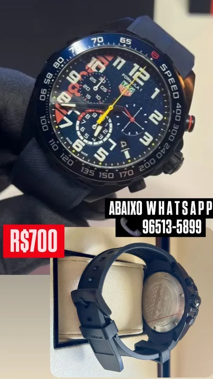 Relógio TAG HEUER FORMULA 1 RACING _ ENTREGAMOS  - Foto 3