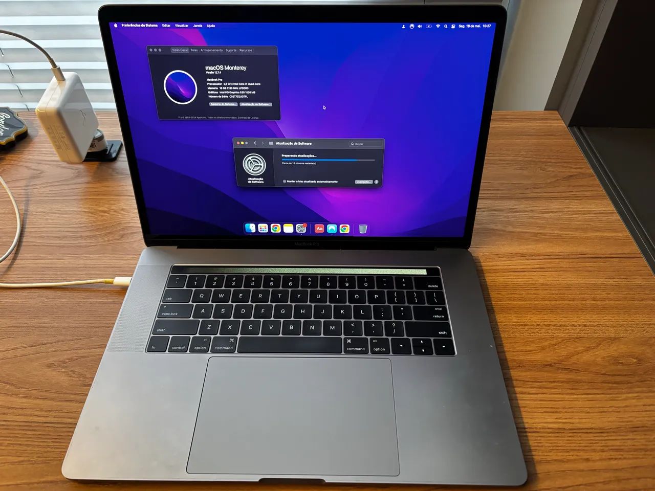 MacBook本体 MacBook Pro Late 2016 15-inch Retina MacBook Pro Retina 15,4 (2016) - Notebooks - Pedra Branca, Palhoça