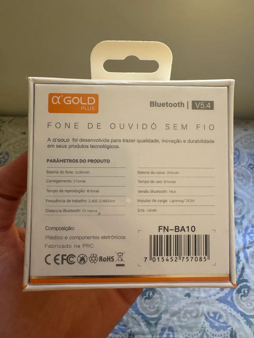 Fone gold plus FN-BA 10 - Foto 2