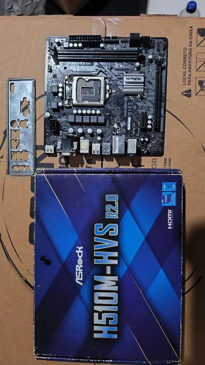 Placa mãe LGA 1200 para reparo. - Foto 4