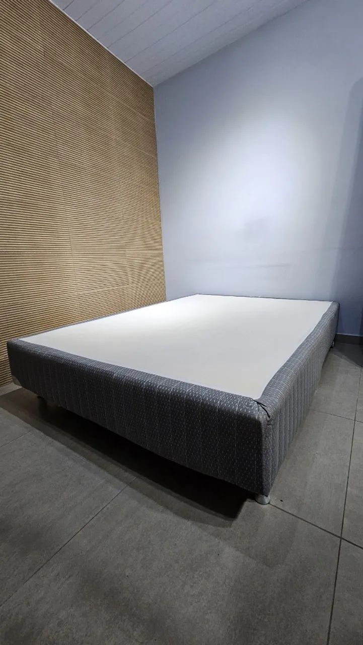 Cama Box + Colchão Ortobom Absolut Spring Casal - Foto 4