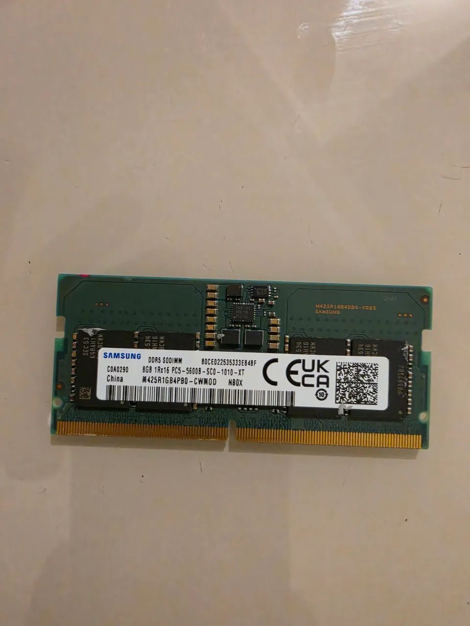 Memória RAM DDR5 5600mhz para notebook