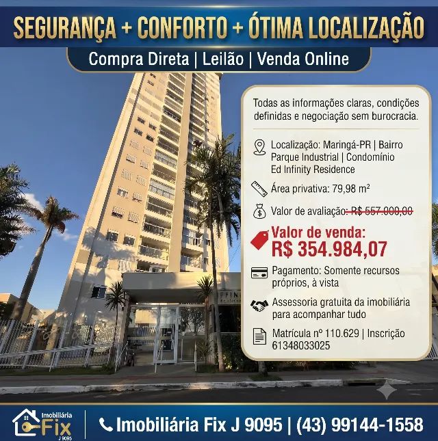 ? SEGURANÇA + CONFORTO + ÓTIMA LOCALIZAÇÃO