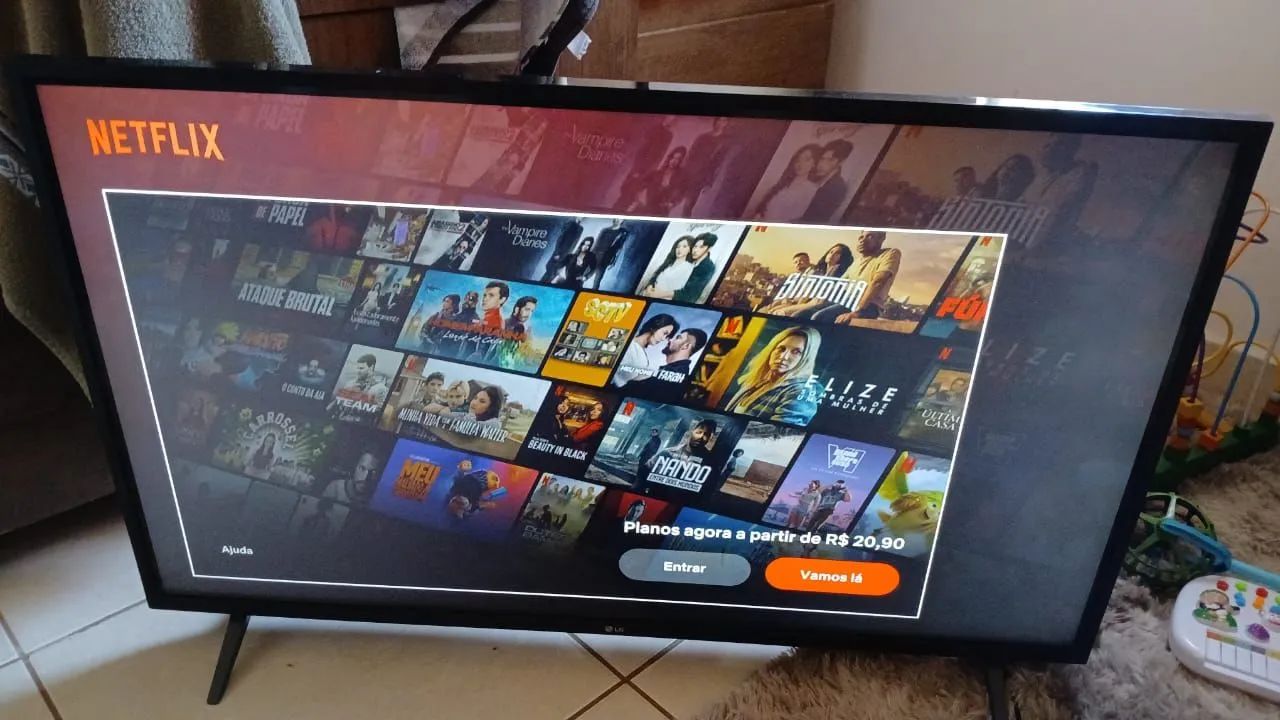 Tv smart 43 polegada LG, funciona perfeitamente posso ENTREGAR  - Foto 3