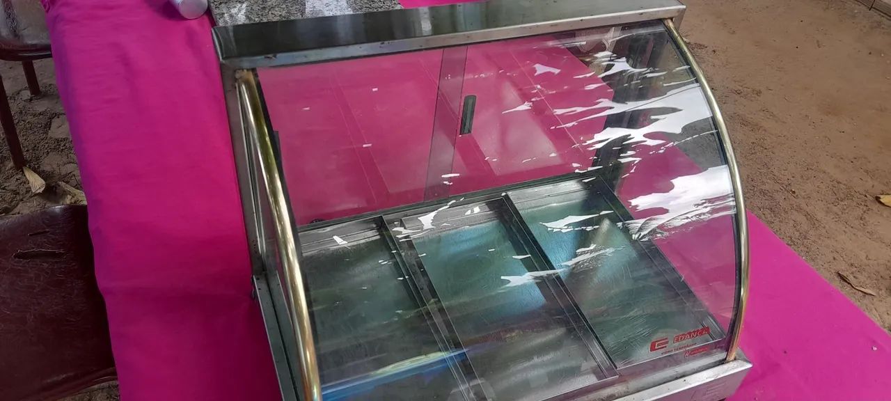 Estufa para salgado com 3 bandejas 