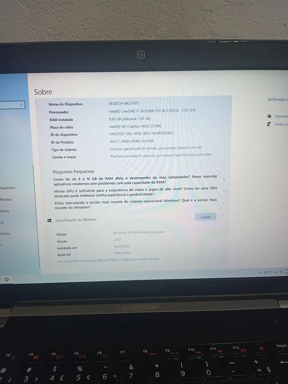 NOTEBOOK DELL INSPIRON I7  - Foto 5