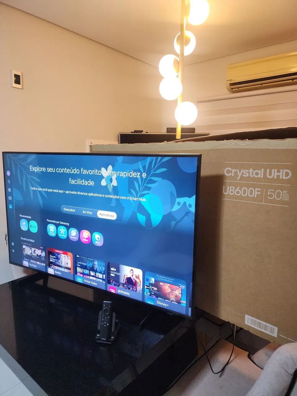 TV SMART 4K Samsung 50 Polegadas - Apenas 5 Meses de Uso | Xbox Cloud Gaming
