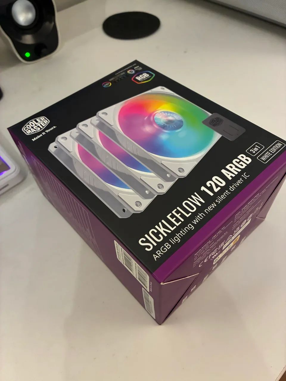 Kit fans Cooler Master argb - Foto 3
