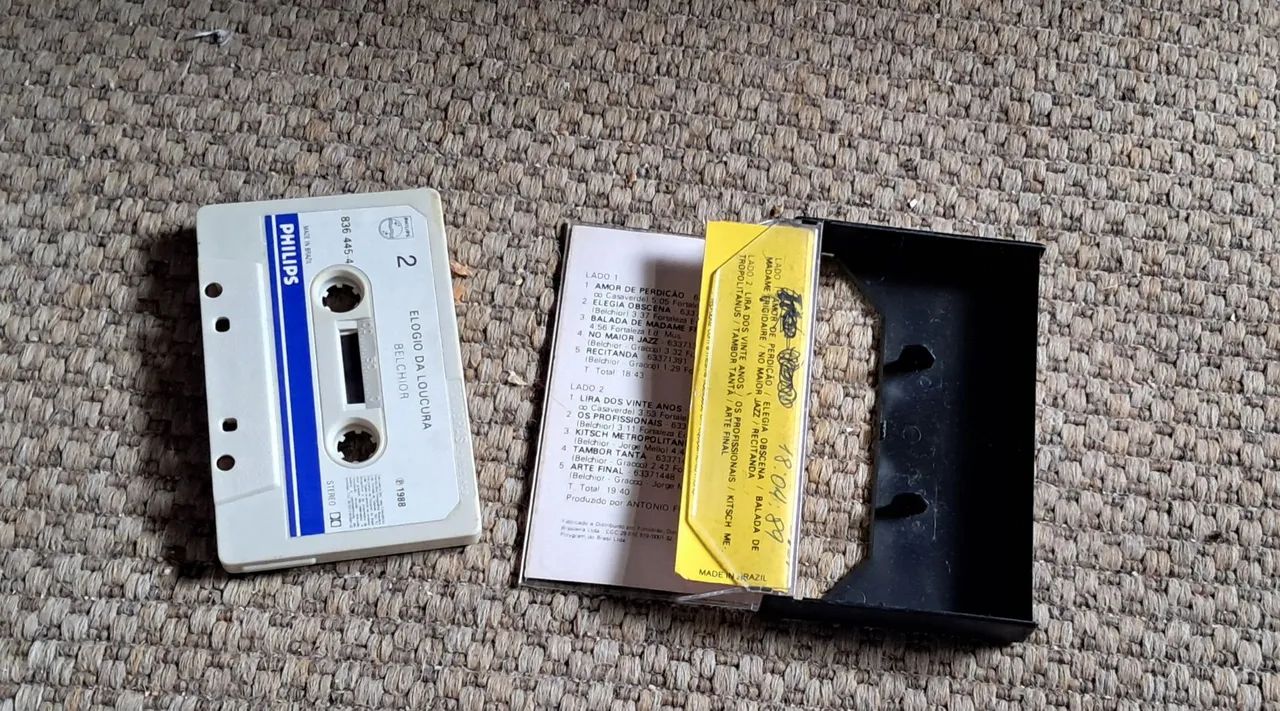 Cassette K7 BELCHIOR Eligio da Loucura  - Foto 3